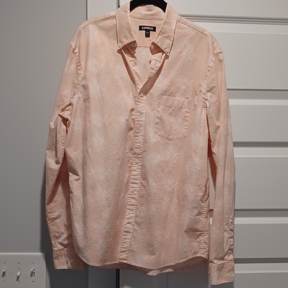 Express men's long sleeve button down.